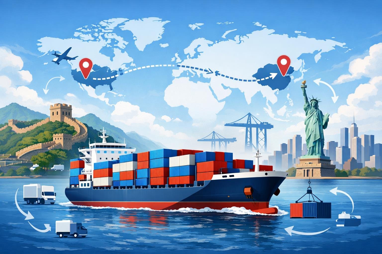 Best Shipping Quotes China to USA: Cost, Times & Solutions