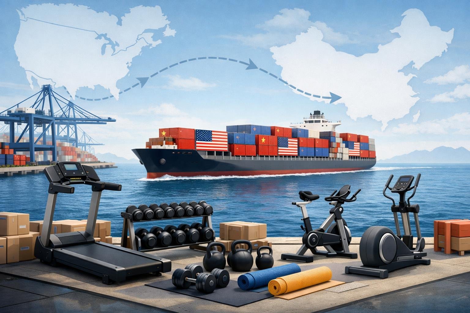 Exercise Equipment Shipping China to USA: Complete Import Guide