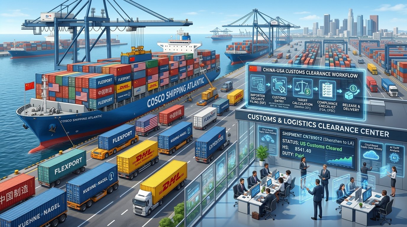 Freight Forwarders from China to USA Top 10 Specialists for Complex Customs Clearance